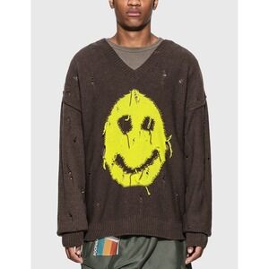 MISBHV‎ Oversized Smiley Sweater Size Small NWT!